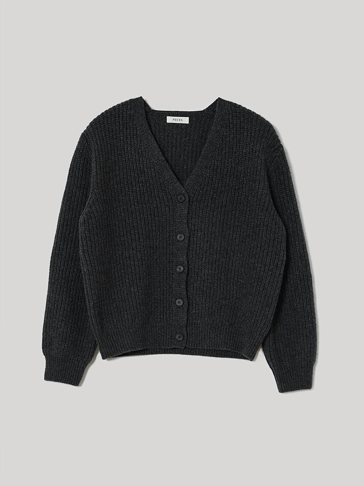 Fletcher cardigan (Charcoal)