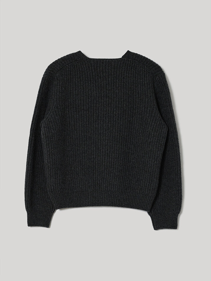 Fletcher cardigan (Charcoal)