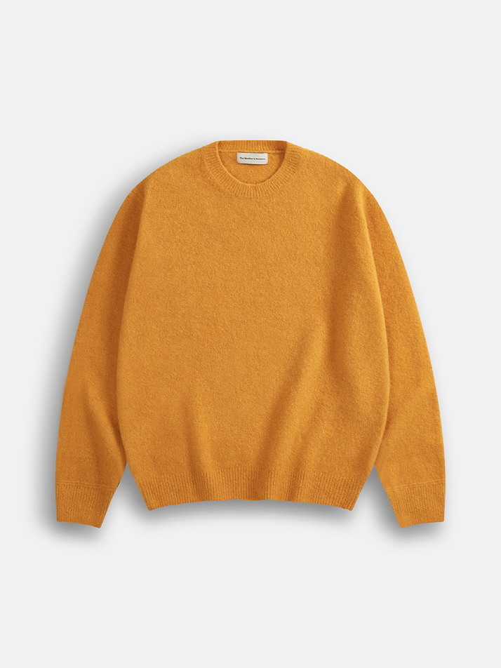 Pier Wool Knit Sweater (Mustard)