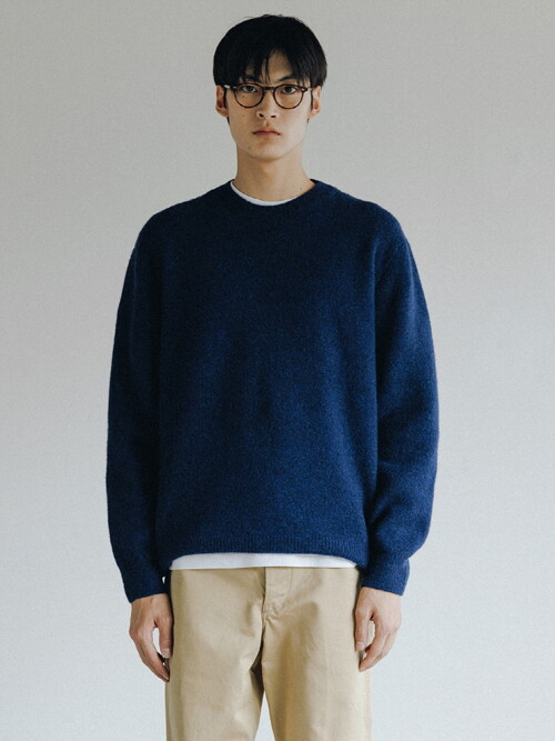 Pier Wool Knit Sweater (B.Navy)