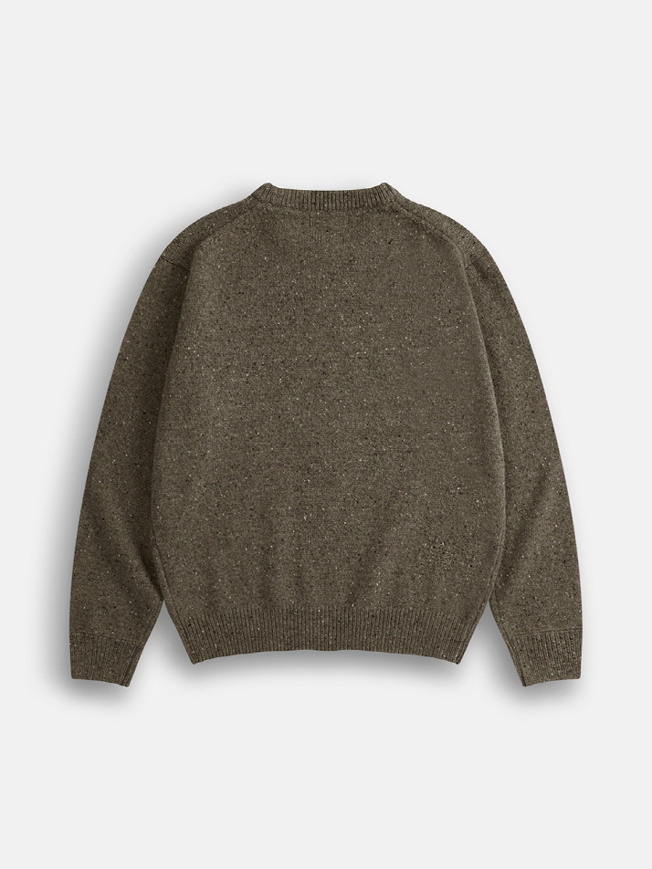 Harbour Wool Knit Sweater (Khaki)