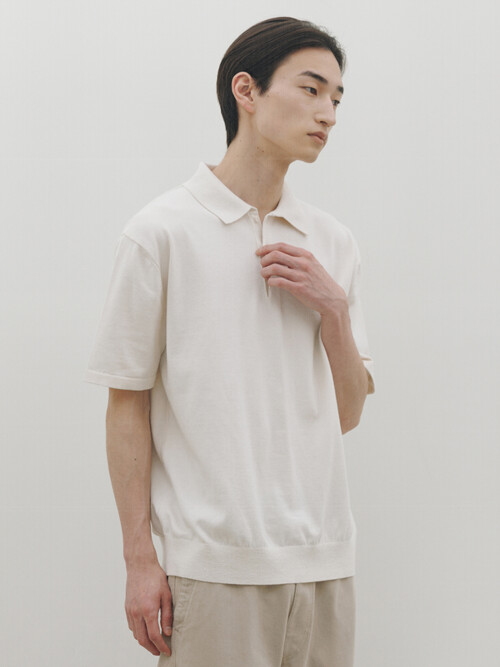 Park Summer Collar Knit (Ivory)