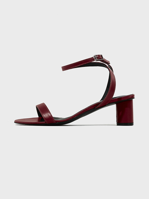 Single Strap Sandals_Red