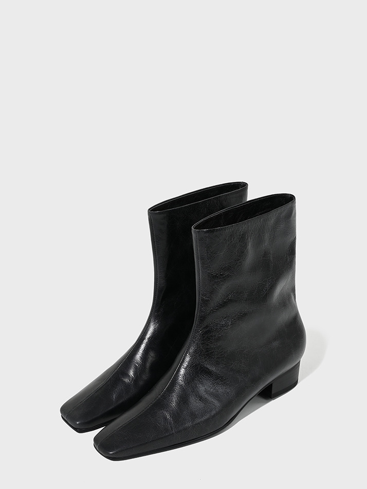 Liber Mid Boots_Black Wrinkle