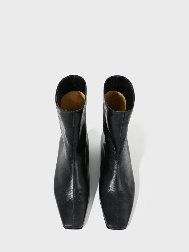 Liber Mid Boots_Black Wrinkle