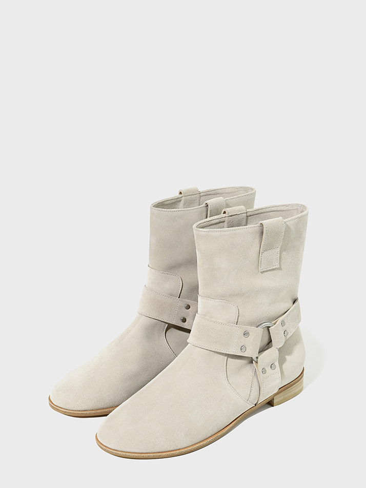 Classic Harness Boots_Ivory