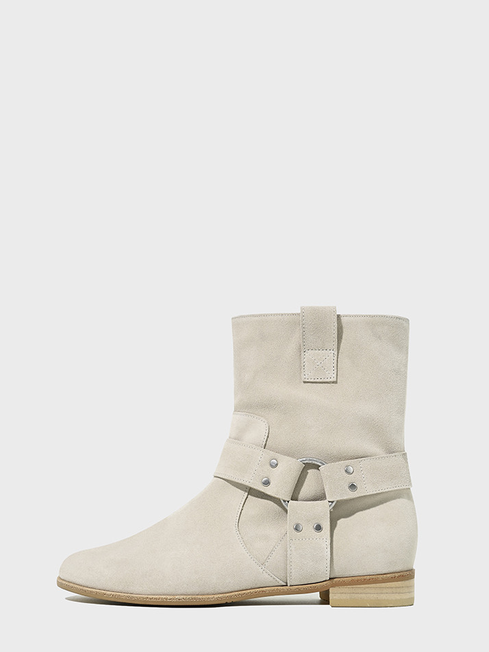 Classic Harness Boots_Ivory