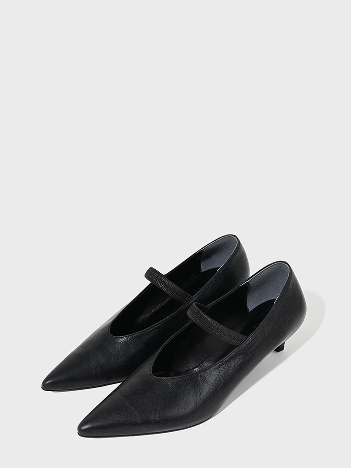 Mary-Jane Pumps_Black Wrinkle