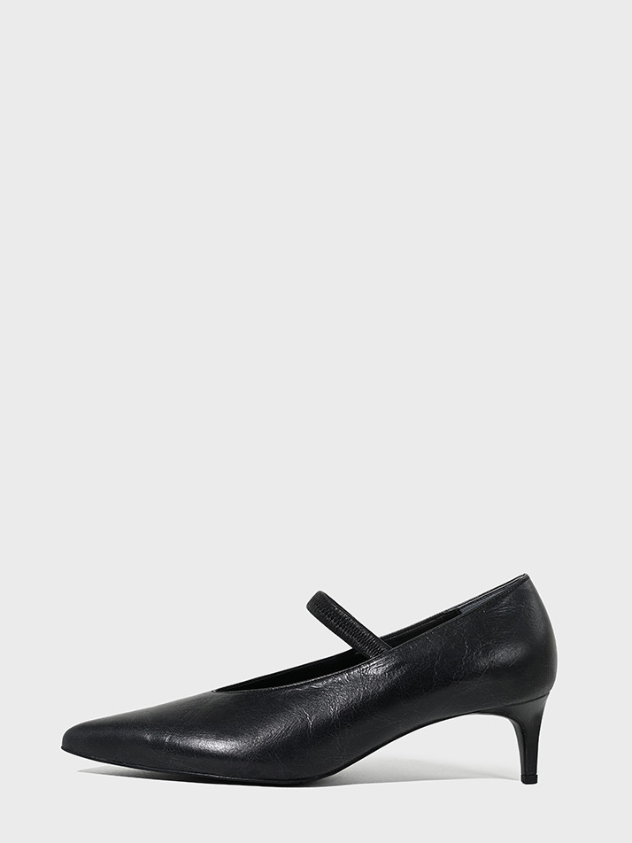 Mary-Jane Pumps_Black Wrinkle