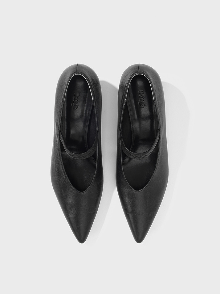 Mary-Jane Pumps_Black Wrinkle