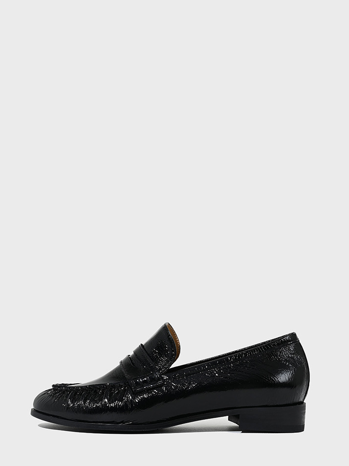 Dumpling Loafer_Black Patent
