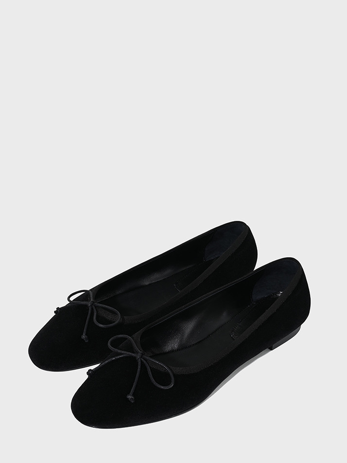 Miel Ballet Flat_Black Velvet