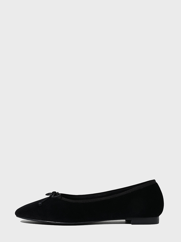 Miel Ballet Flat_Black Velvet