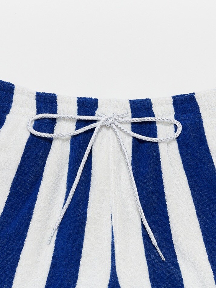 테리 쇼츠 Blue White