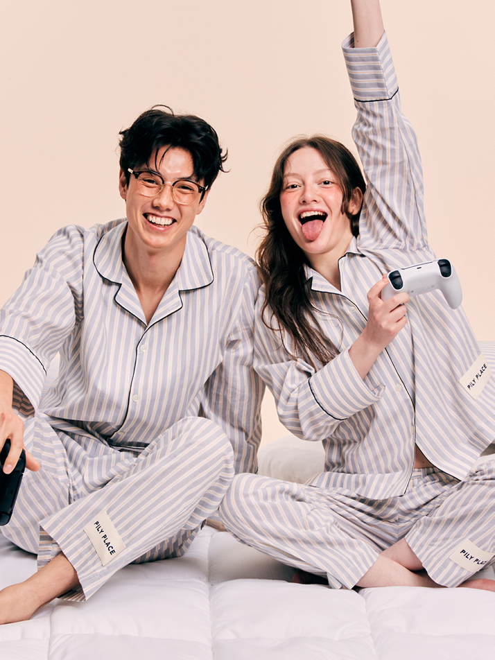 스텔라 그레이_커플 파자마 Stella Gray_Couple pajama