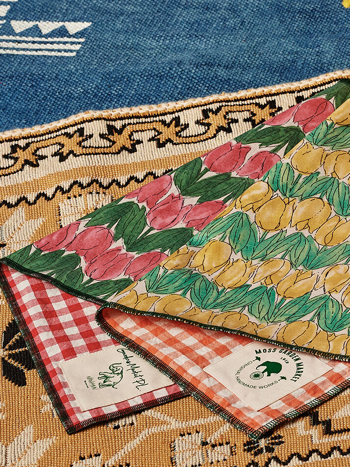 가든스 코팅 양면 테이블매트 2P 세트