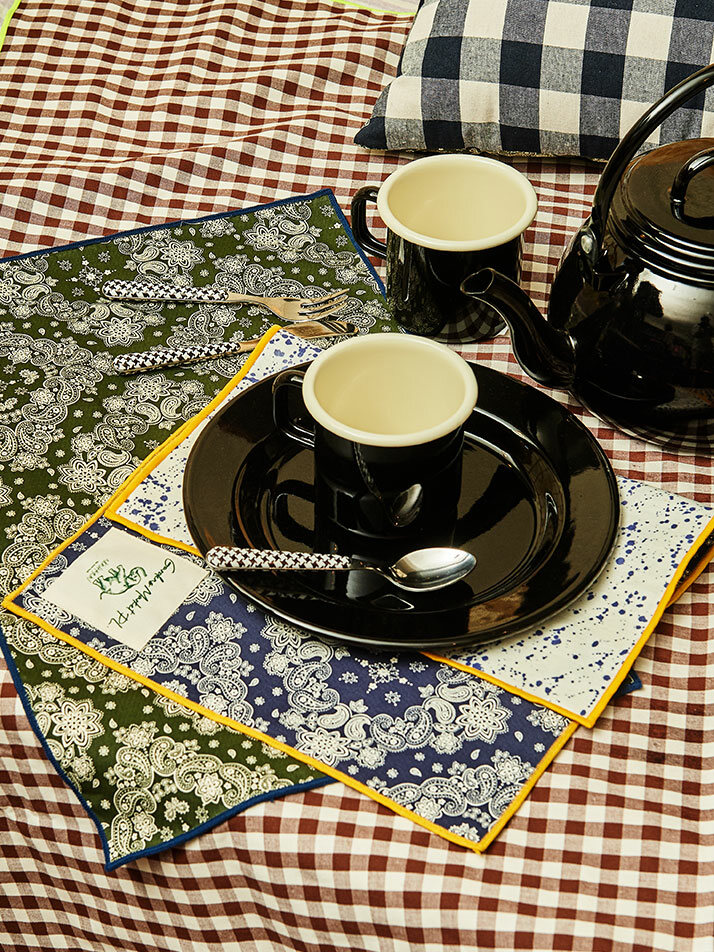 가든스 코팅 양면 테이블매트 2P 세트