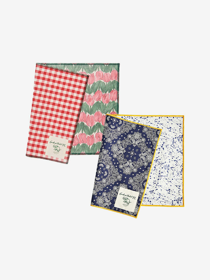 가든스 코팅 양면 테이블매트 2P 세트