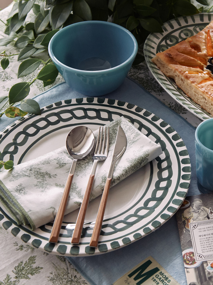 코팅 양면 테이블매트 (앙투아네트가든 베이직)