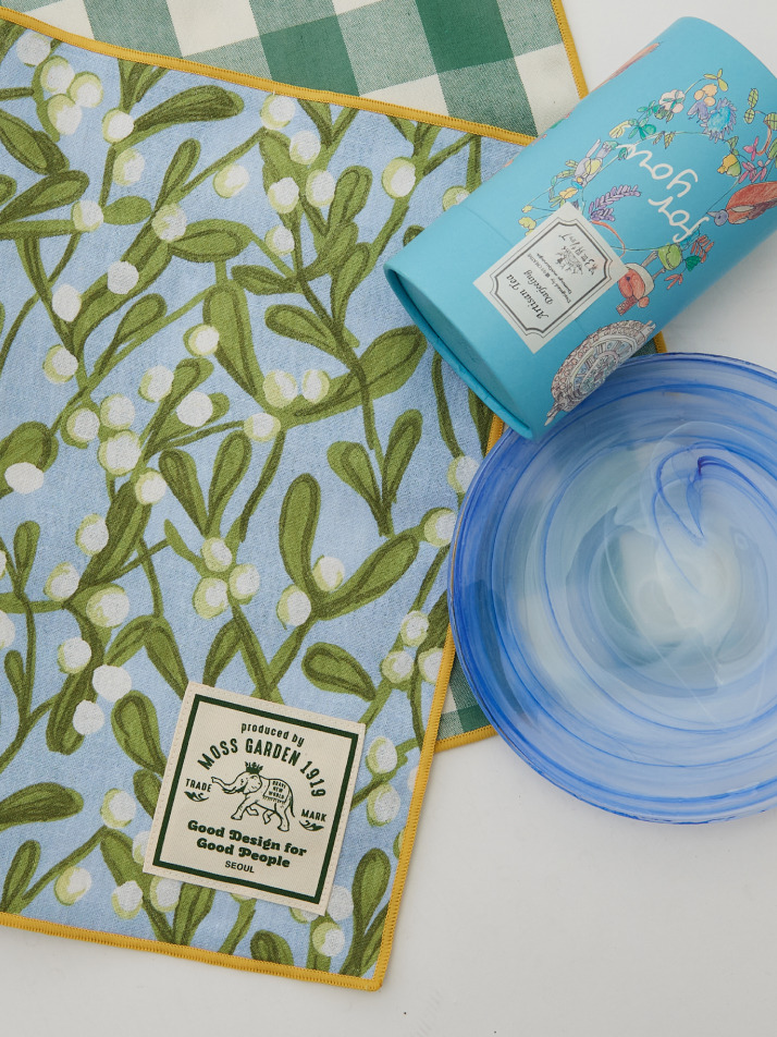 프리미엄 한 면 코팅 테이블 매트_뉴 퀸즈가든 실비아 (2color)