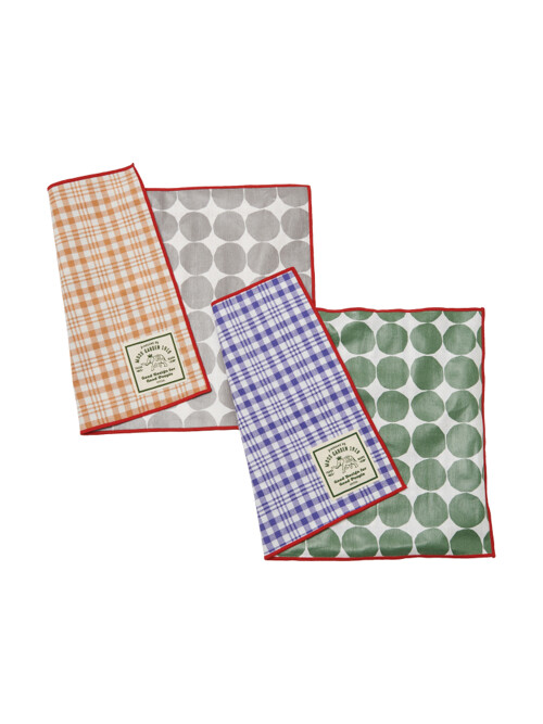 프리미엄 한 면 코팅 테이블 매트_뉴 위켄드가든 서클 (2color)