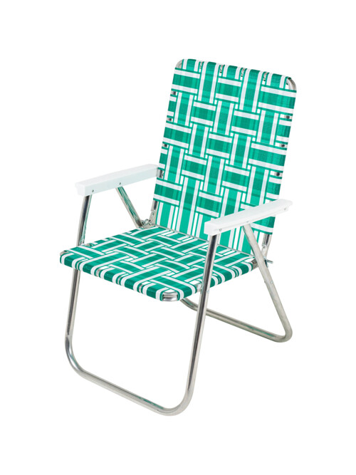 [Lawn Chair USA] 론체어 클래식 Green & White DUW3333