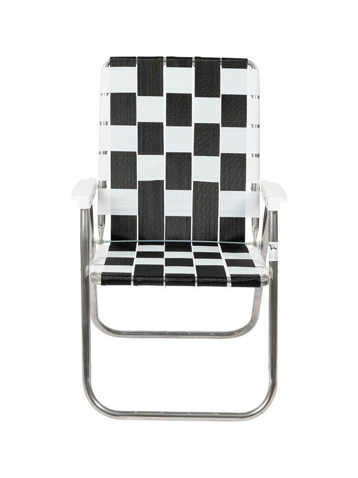 [Lawn Chair USA] 론체어 클래식 Black & White 체커보드 DUW2325