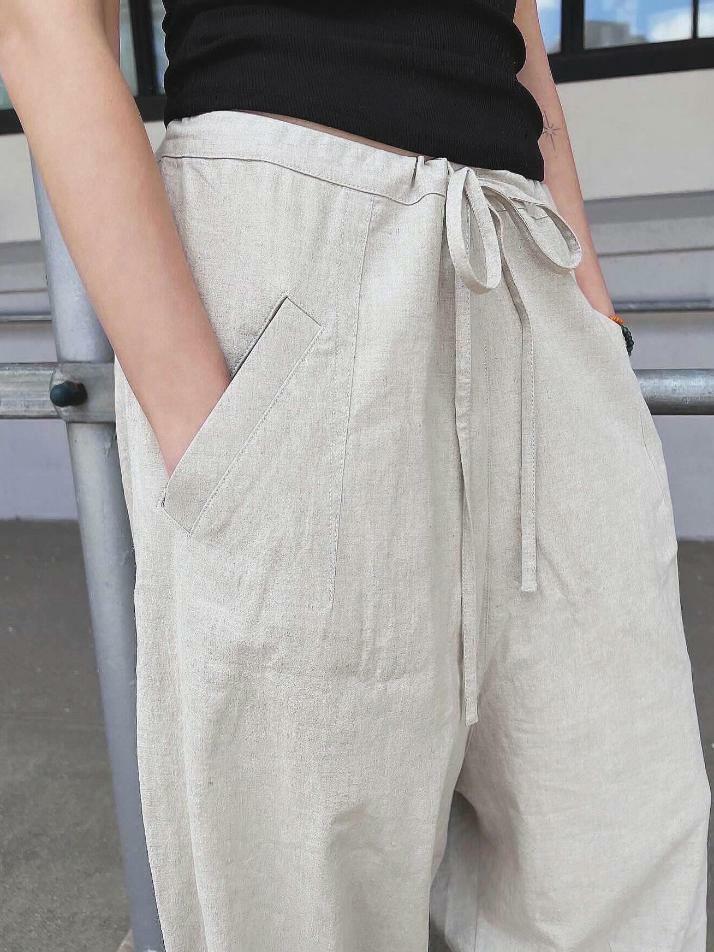 Mudra linen pants