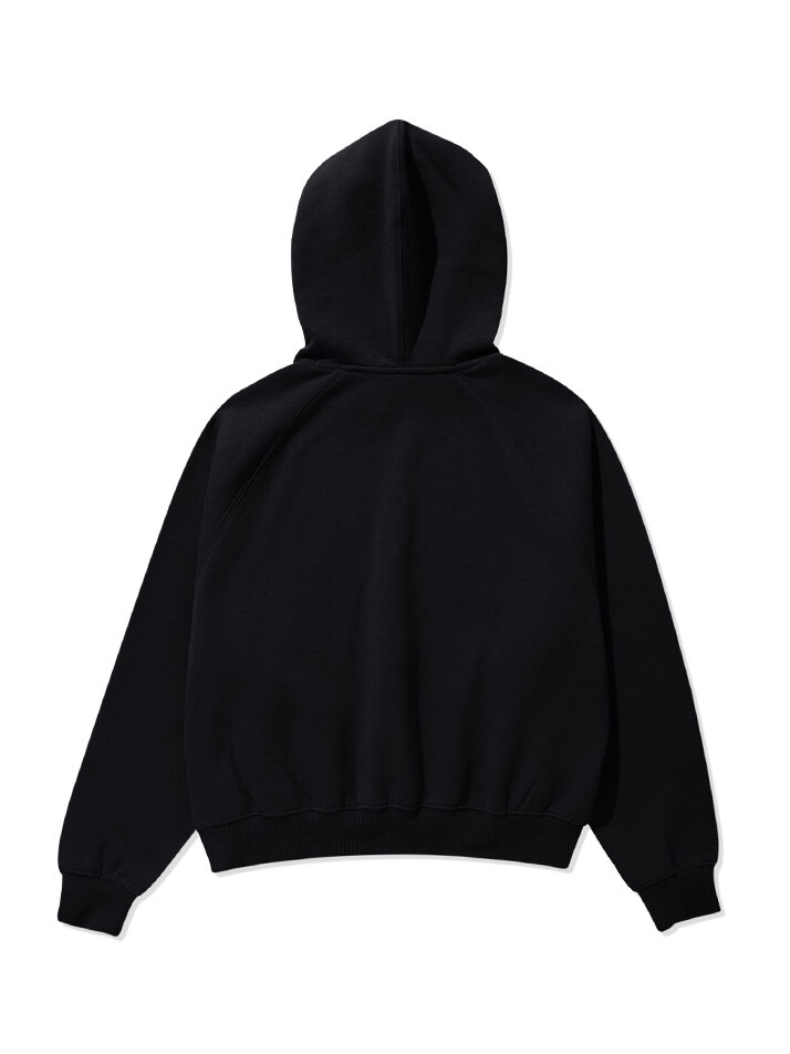 (W) Unicorn Fleece Hoodie Black