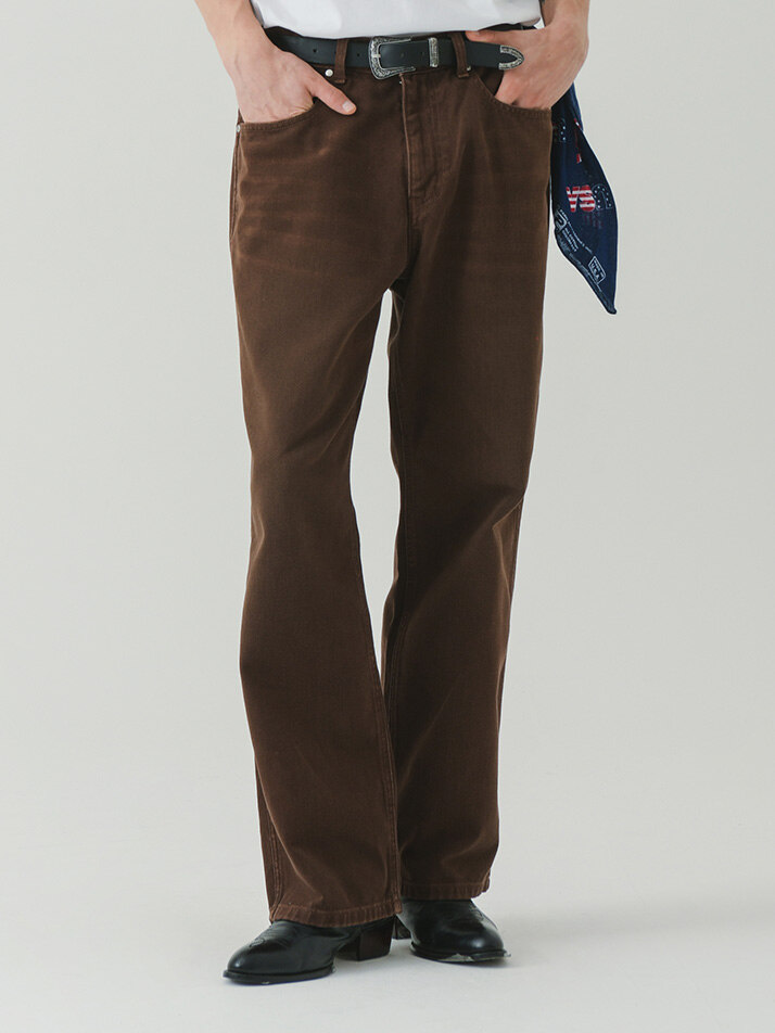 REDDING FIT Denim Pants Brown