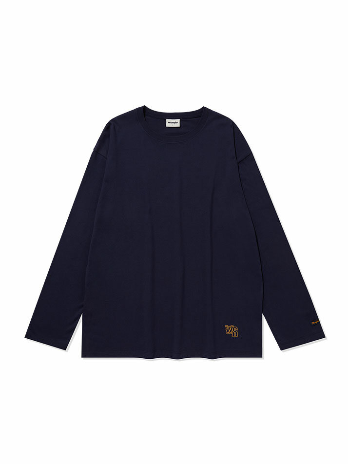 Back Logo Longsleeve T-shirt Navy