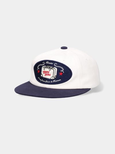 Grand Hotel Luggage Ball Cap_Cream/Navy