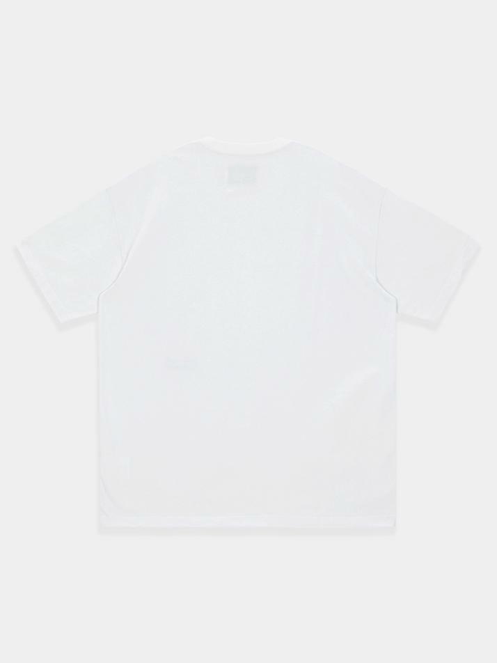 Classic Lettering Emblem T-Shirt_White