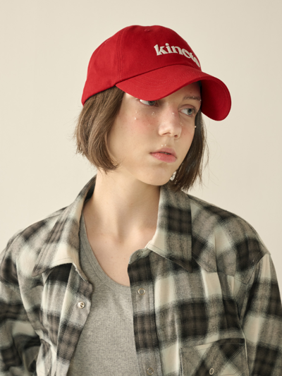 Signature Logo Ball-Cap_Red_W