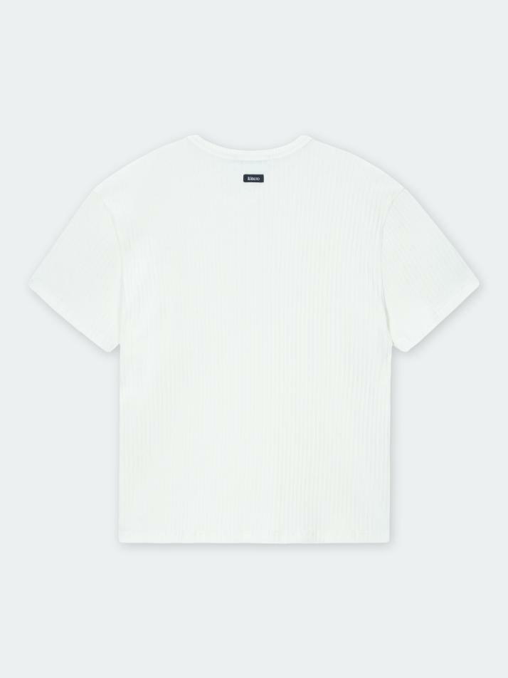 Wale Cotton Henley Neck Top_White_W