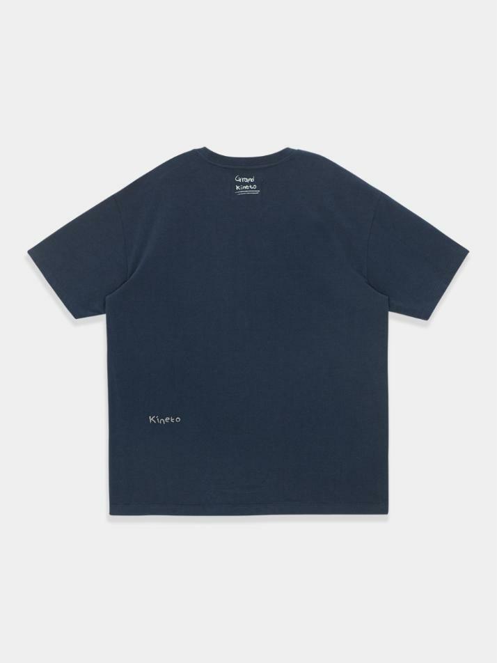  Grand Hotel Restaurant T-Shirt_Vintage Navy