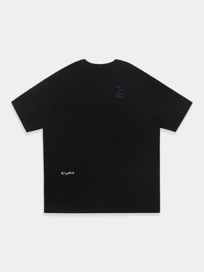 Room Service Menu T-Shirt_Deep Black