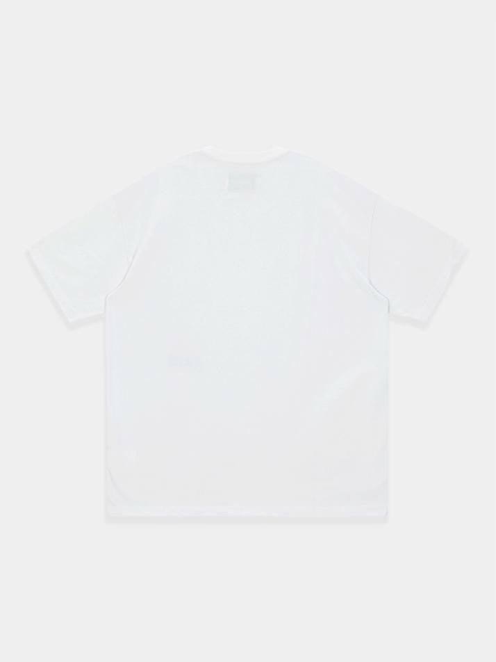 Classic Lettering Emblem T-Shirt_White