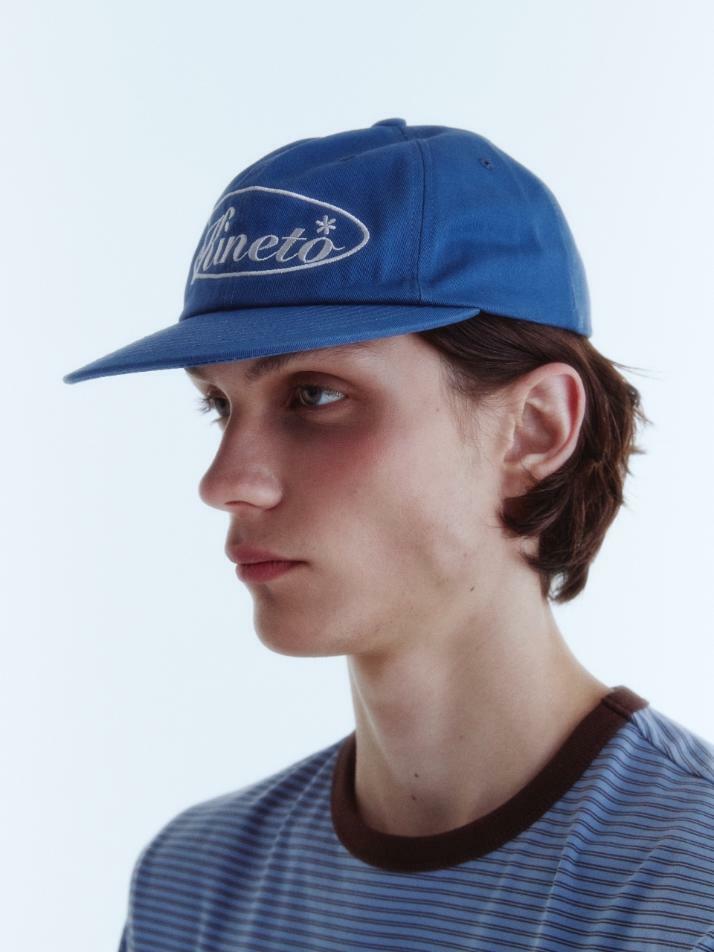 Oval Classic Logo Ball Cap_Gray Blue