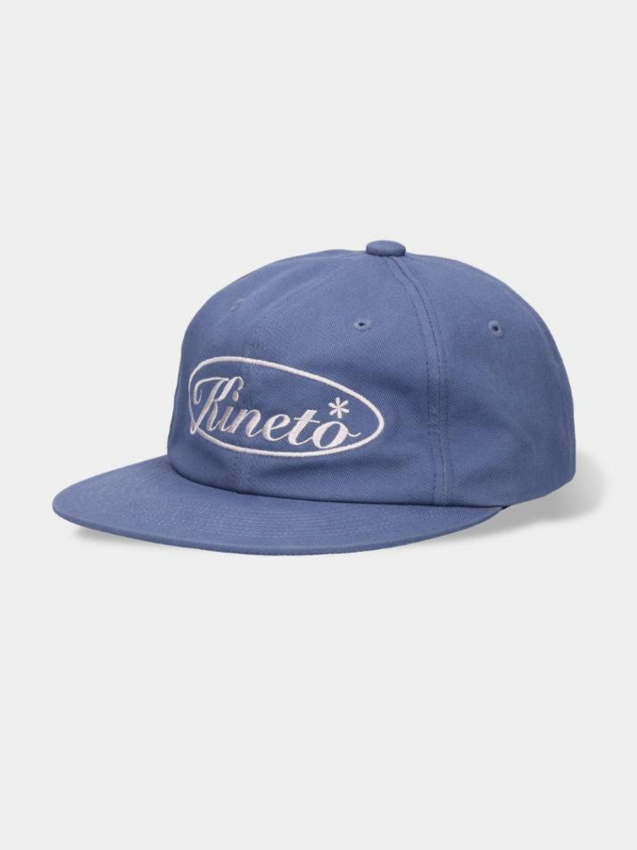 Oval Classic Logo Ball Cap_Gray Blue