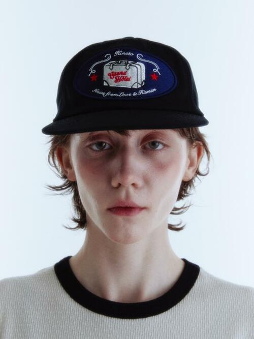 Grand Hotel Luggage Ball Cap_Black