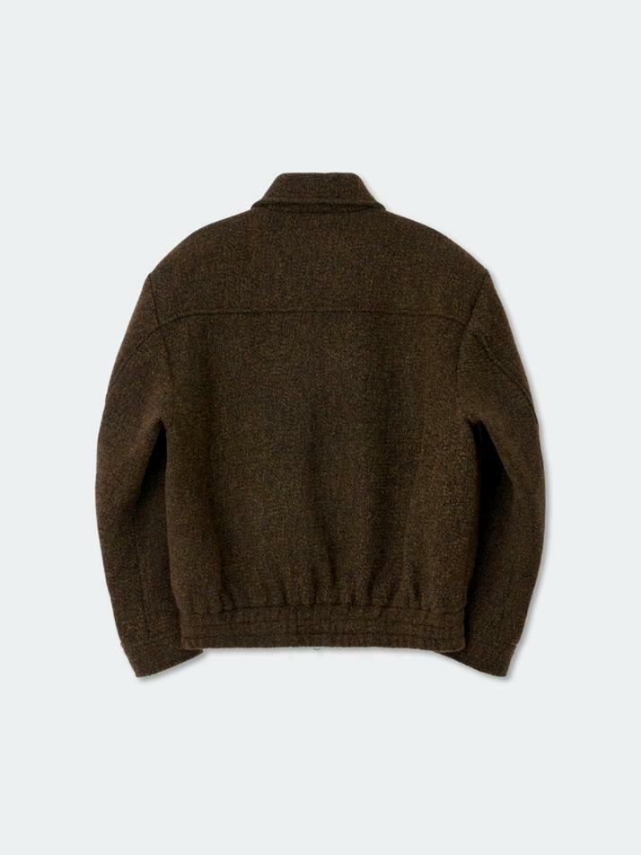 Double Pocket Blouson Jacket_Brown