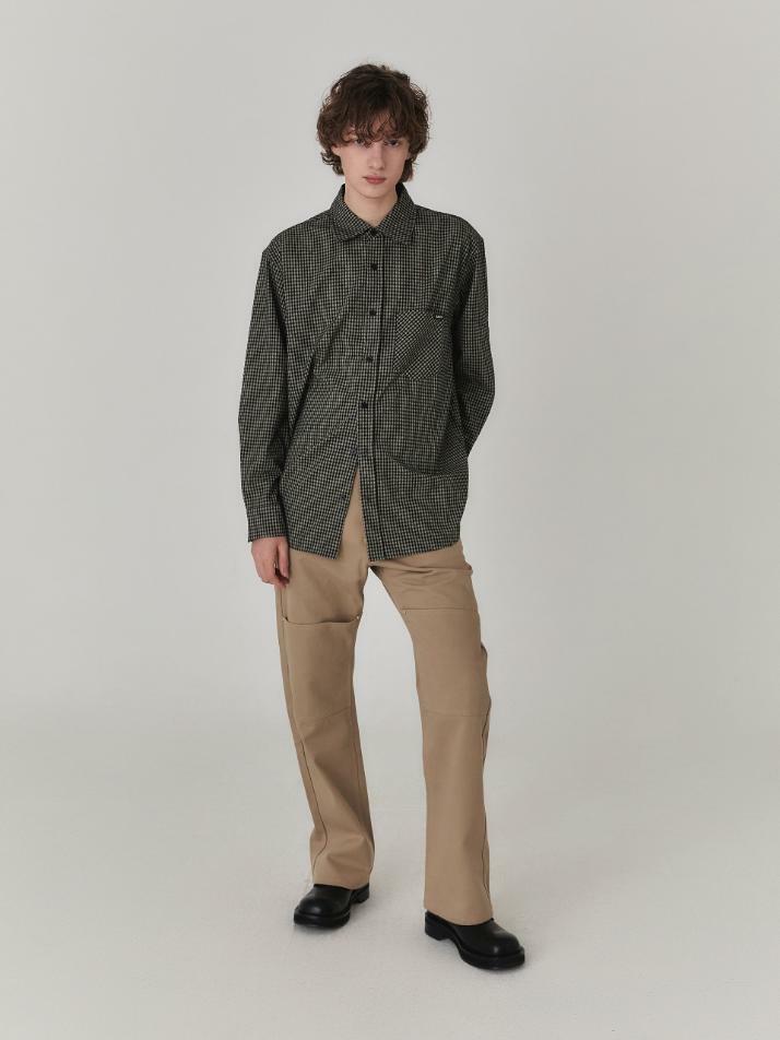 Classic Checked Shirt_Black