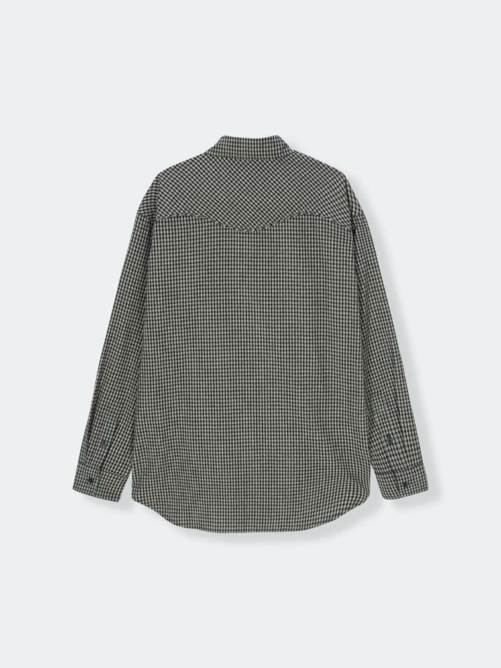 Classic Checked Shirt_Black