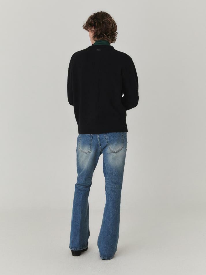 Classic Flare Denim Pants_Blue