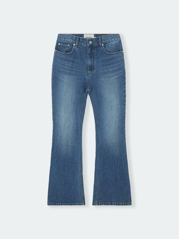 Classic Flare Denim Pants_Blue