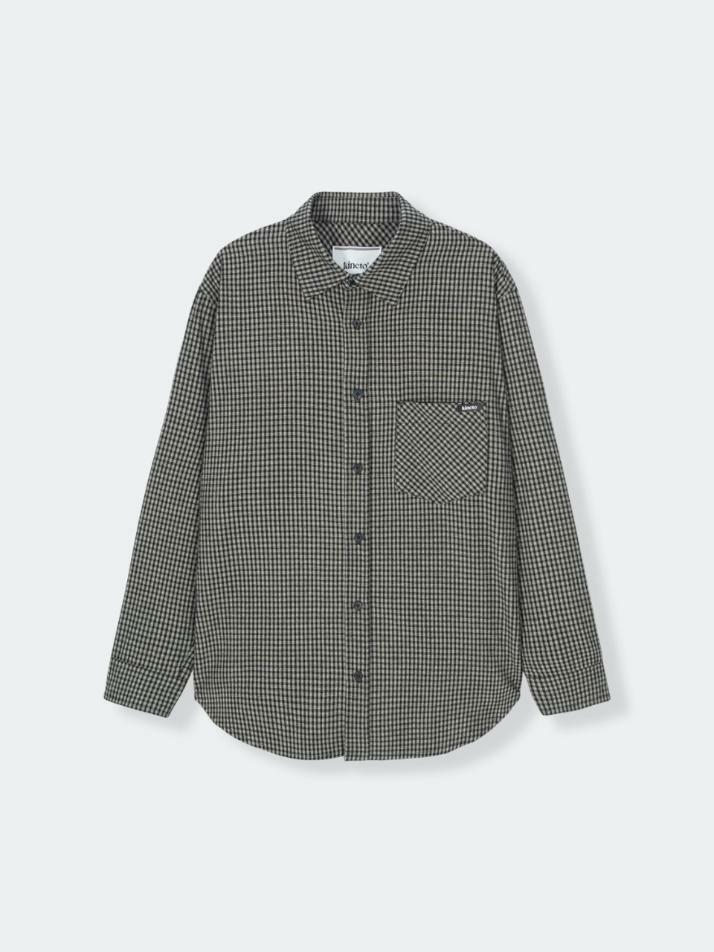 Classic  Checked Shirt_Black