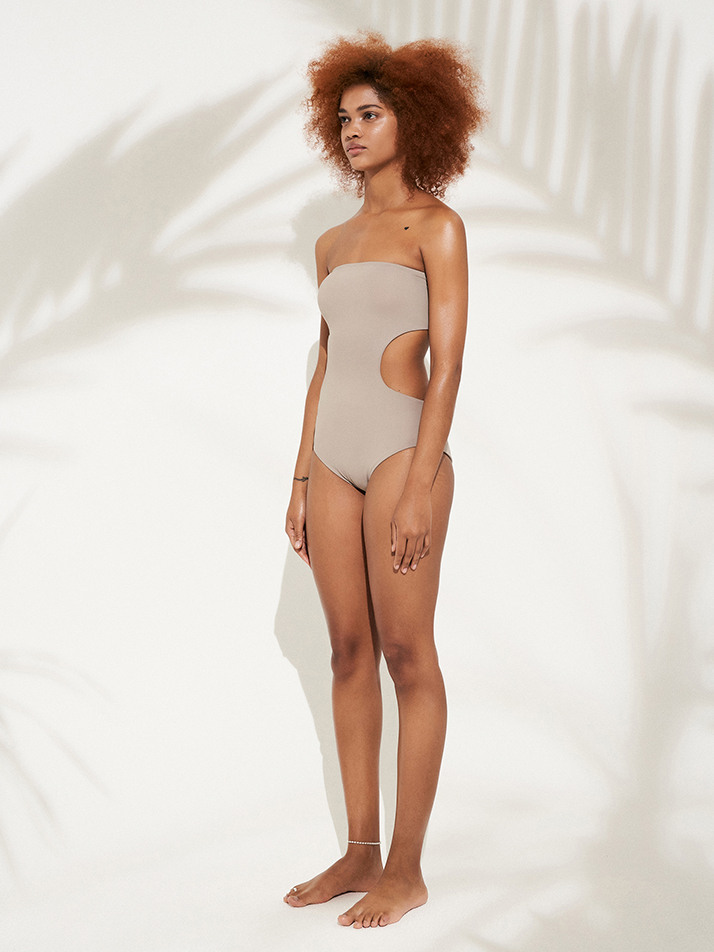 RVIS monokini beige
