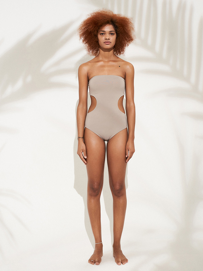 RVIS monokini beige