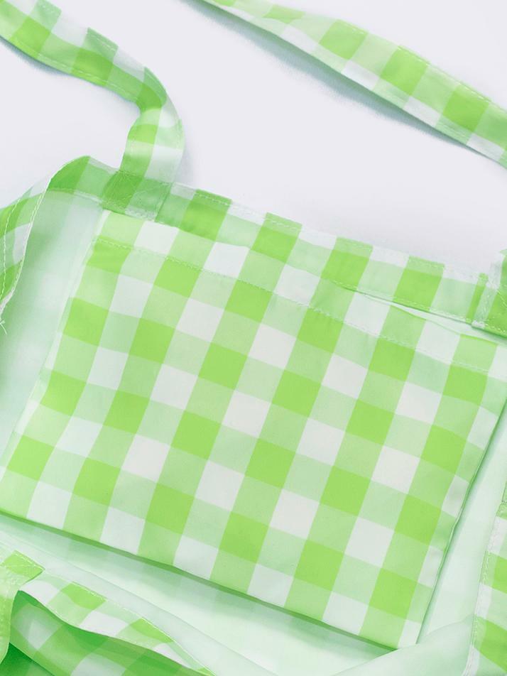 [KINDBAG] 라임 그린 토트백